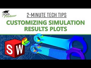 Customizing Result Plots in SOLIDWORKS Simulation