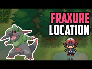 How to Catch Fraxure - Pokémon Black & White