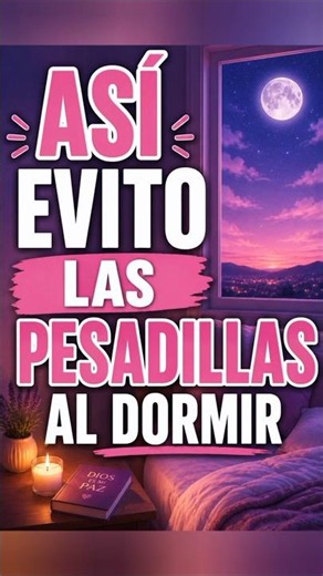 Cómo no tener pesadillas y dormir en paz #biblia #frases #esperanza #sueño #pesadillas #biblia