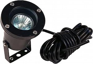 BestPro Lighting Landscape Lighting LED 12V Underwater Pond Garden- Inground Spot Light - Black (6, Watts)