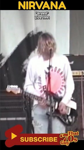 Nirvana - Breed - Live 1991