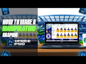 Making A Football Manipulation Graphic On Photoshop!! [FREE PSD]