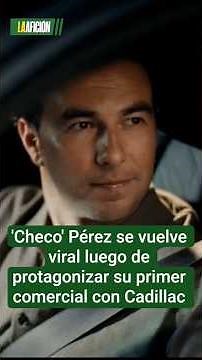 Checo Pérez stars in his first commercial with Cadillac in Guadalajara