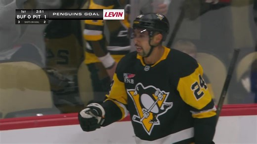 Dumba's first goal with Penguins