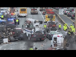 I-75 South shut down at Northside Drive with major crash