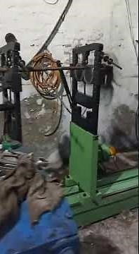 Axial fan balancing machine