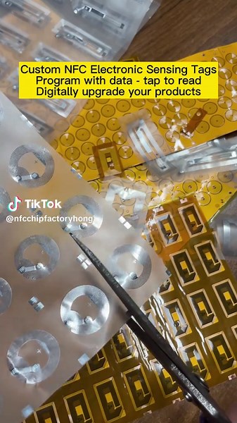 Program with data - tap to read Digitally upgrade your products #NFC