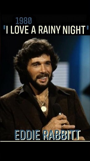 "I Love a Rainy Night" – Eddie Rabbitt ~1980 #countrymusic #countryclassic