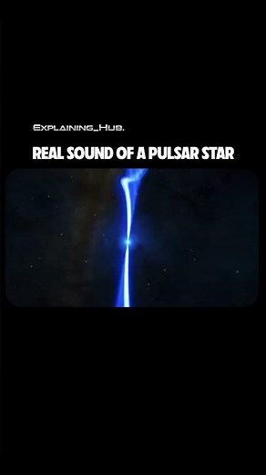NASA Turned a Pulsar Into Sound… and It Sounds Like Shiva’s Damru 🔊 #space #universe #pulsar #sound