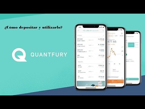 ¿Cómo depositar y utilizar la aplicación Quantfury?