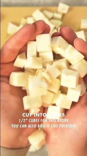 How to make celery root mash