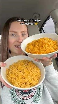 is Walmart's 58 cent box of mac & cheese is better than Kraft's? 🧀 #macandcheese #walmartfinds