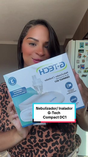 Nebulizador/Inalador G-tech Compact D1 - Desconto na Amazon!