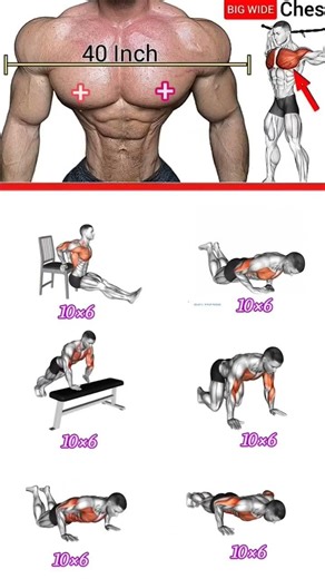 🔥 “10 Min Home Chest Workout 🏠💪 | No Gym Full Chest Pump #ChestWorkout #HomeWorkout
