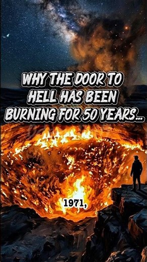 This Fire Has Been Burning Since 1971… #historyshorts #didyouknow #historyfacts