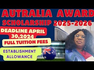 Australia Awards 🇦🇺 Scholarship 2025-2026 for International students