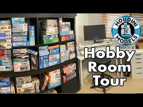 HOBBY ROOM TOUR 2025 with Bask Dercat