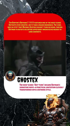 TIM BURTON'S BATMAN (1989) FEATURED ONE OF THE MOST ICONIC BATSUITS