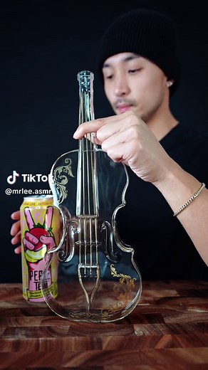 🎻 #asmr #drink #peacetea