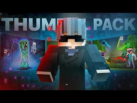 The Minecraft Thumbnail Pack Every YouTuber Is Searching For! 🔥