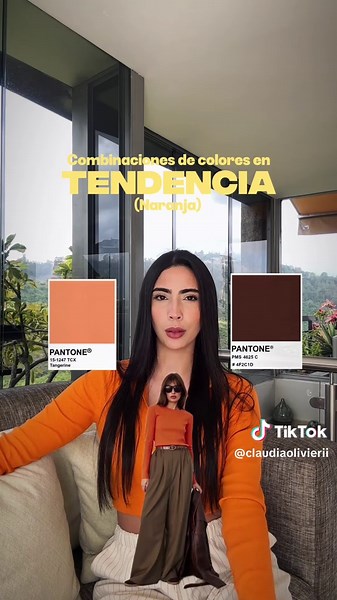 Combinaciones de Colores Naranja para Verano
