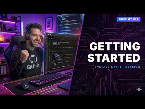 GitHub Copilot CLI Course — Getting Started: Install & First Session