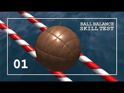 Ball Balance Skill Test | Gameplay pt.01 | Level 1-5