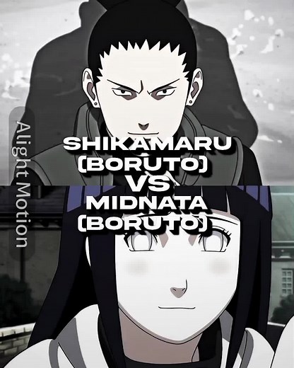Shikamaru x Hinata Anime Edit: Gentle Fist Technique Battle