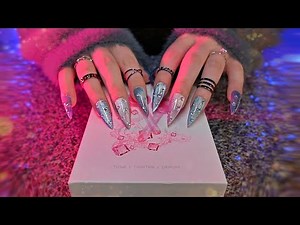 ASMR Gentle Tapping & Scratching 💜Changing Triggers Every 30 Sec 💜 ASMR for Short Attention Spans