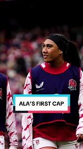 You never forget your first cap 🌹 @O2 | #WearTheRose #redroses #englandrugby