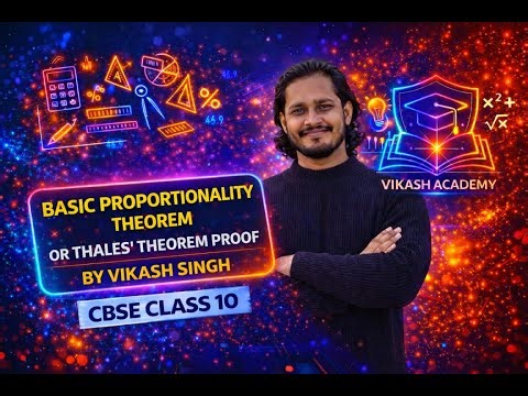 BASIC PROPORTIONALITY THEOREM OR THALES' THEOREM PROOF | CLASS 10 | CBSE | #youtube #motivation