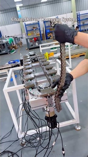 Precision Circular Conveyor: Continuous Flow & Space Saving Solution ✅