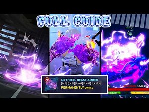 Kaizen *NEW* Mythical Beast AMBER Showcase + FULL GUIDE! 🔥(CODES)