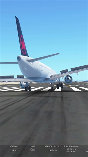 Airbus A 321 Air Canada smooth Landing ￼#Airbus ￼￼￼￼￼