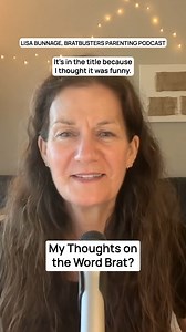 My thoughts on the word brat. This is a clip from the latest BratBusters Parenting Podcast Episode on getting on the same parenting page. You can listen to the full episode now on your favourite podcast player! 🎧 P.S. If you’re wanting to get started with calm leadership parenting, check out my BratBusters Behaviour Board (Plus Toddler Basics) that I send to my parenting newsletter, linked in my bio. Then, if you’re looking for that next step in calm leadership parenting, check out the BratBust