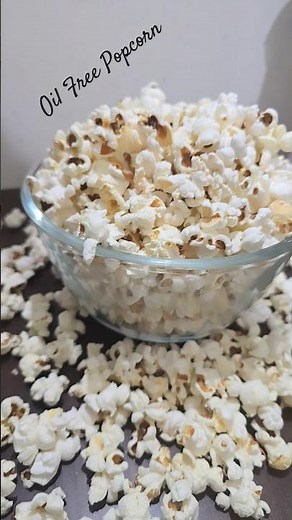Air Popped Popcorn Recipe | No Oil, No Guilt! #instant popcorn #popcorn machine #popcorn maker