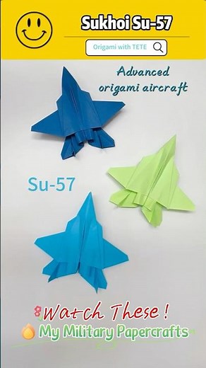 Origami Sukhoi Su-57 Showcase – Realistic Paper Craft