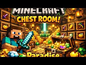 I build a chest room Minecraft survival