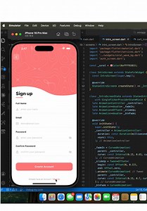 Premium Flutter Login Animation | Coding & Programming