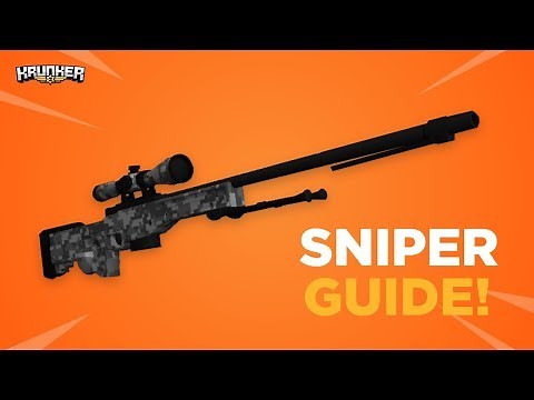 How To Use the SNIPER in KRUNKER! (SNIPER TIPS!)