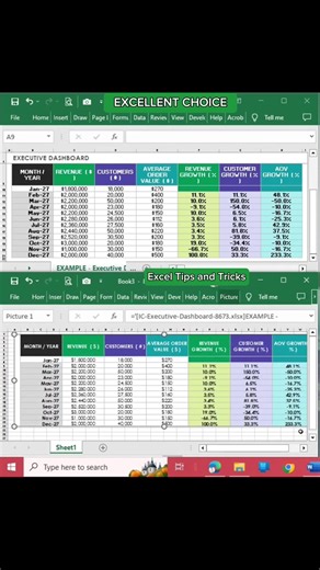 Dynamic Snapshot / Screenshot in Excel. #presentation #excellentchoiceexceltipsandtricks #exceltipsandtricks #excelhacks #AdvanceExcel #exceltricks #msexcel #spreadsheet #EXCEL | EXCELlent Choice - Excel Tips and Tricks