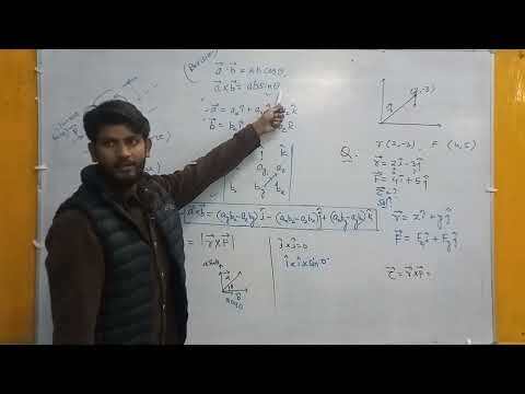 Vector Product, Torque & Angular Momentum | Torque in Cartesian Coordinates | Numericals