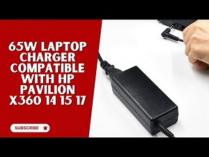 65W HP Laptop Charger (Blue Tip) – KAQIAR Review & Setup