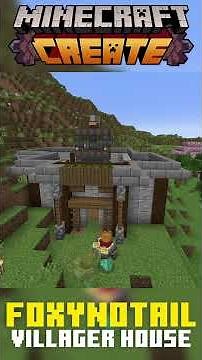 Villager Breeder Build Timelapse - Minecraft Create Mod #minecraft #minecraftbuilding