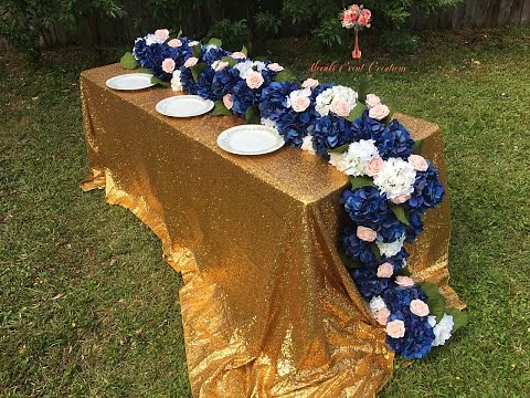 DIY Floral Runner Tutorial