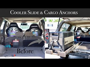 DIY Cooler Fridge Slide