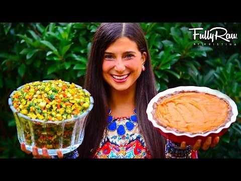 My FullyRaw Thanksgiving Dinner!