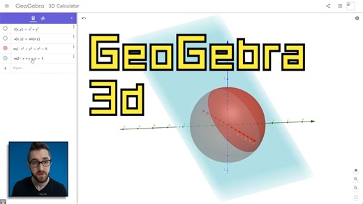 GEOGEBRA Getting Started in 3D