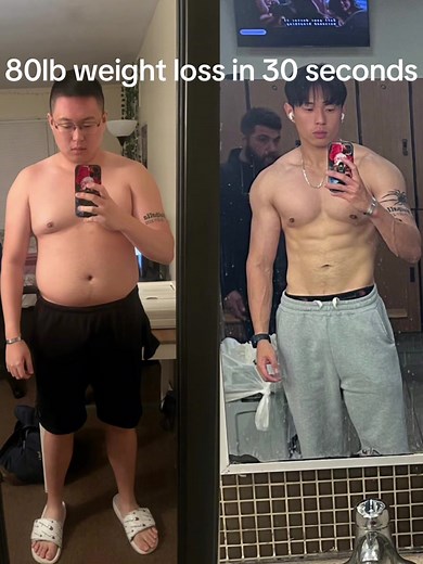 80lb weight loss time lapse jawline recovery arc. Thank u for literally editing the entire video @cecilia #gym#weightloss#transformation#asian
