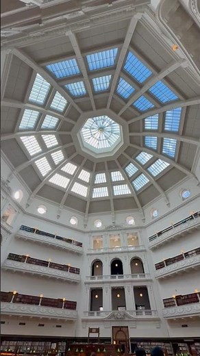 🟡 Melbourne State Library #melbourne #travel #explore #australia #library
